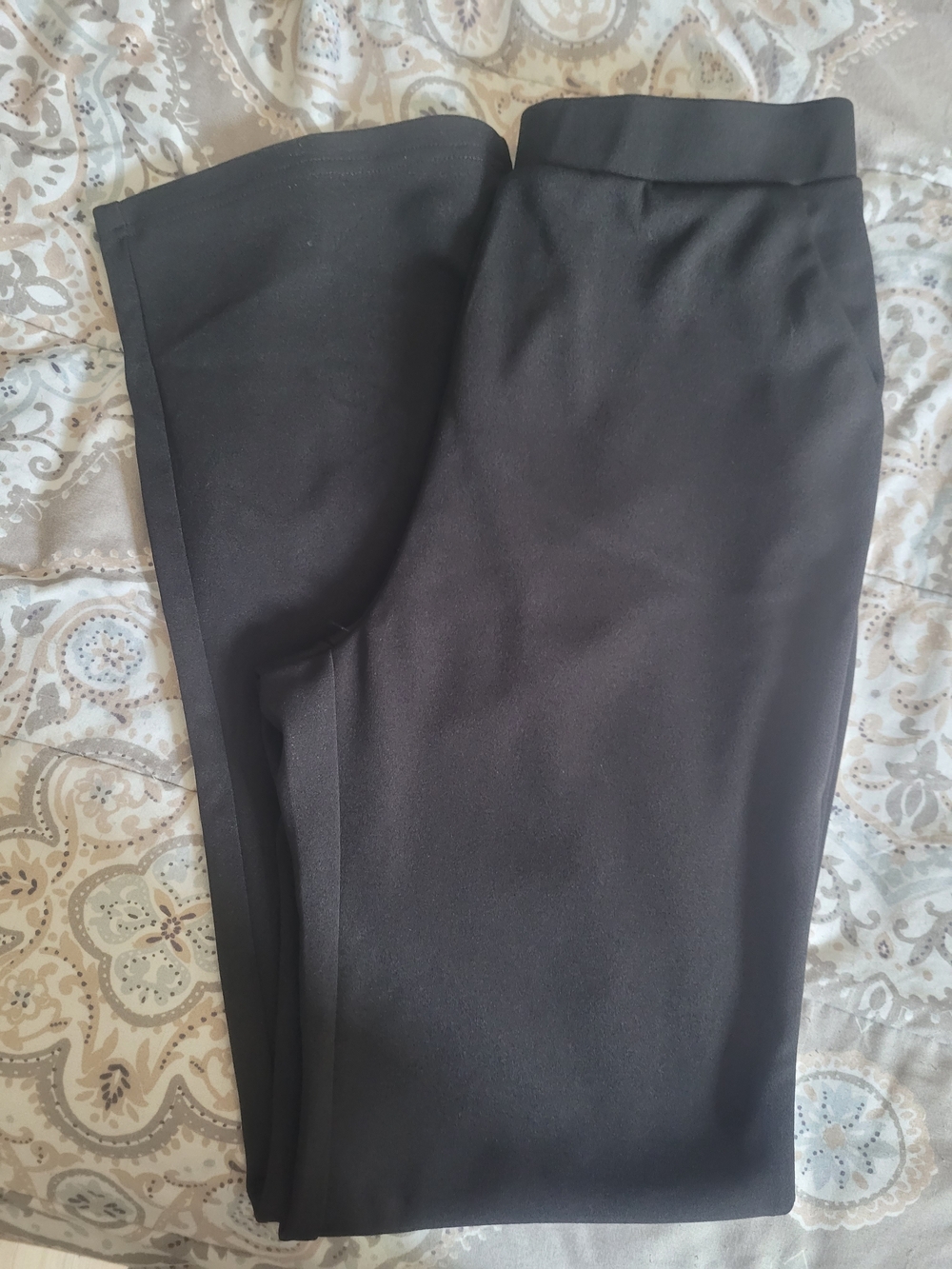 Women Black Stretch Dress Pants